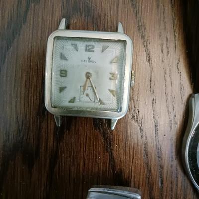 MEN'S WORKING HELBROS & WALTHAM WATCHES PLUS ARMITRON WATCH THATS NEEDS NEW BATTERY