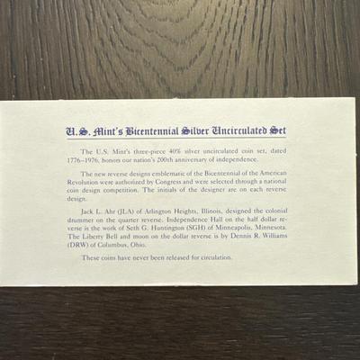 Sale Photo Thumbnail #29: 4 sets 
Each set includes 40% silver Eisenhower, Kennedy, Washington.