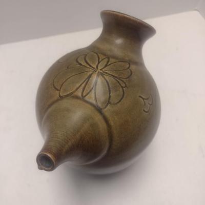 Art Studio Pottery Vessel Signed by Artist James Myers 1984