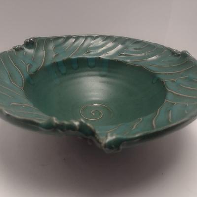 Art Studio Pottery Decorative Centerpiece Bowl Signed by Artist