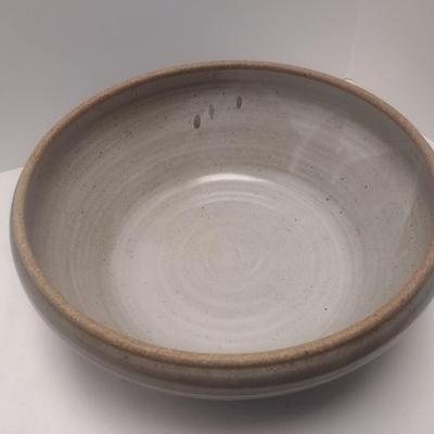 Lage Art Studio Lidded Pottery Dish Signed by Artist