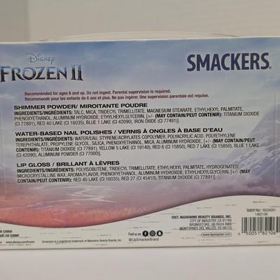 Disney Frozen II Smackers 9 Piece Beauty Collection Nail Polish Lip Gloss Shimmer Set