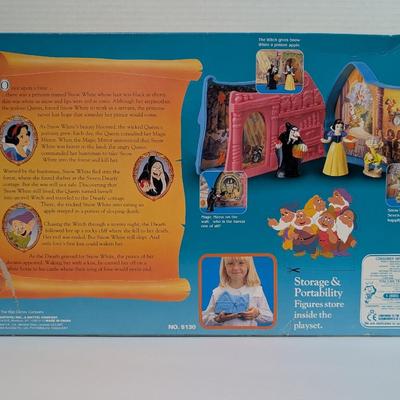 Vintage 1993 Mattel Disney Snow White and the Seven Dwarfs Once Upon a Time Playset