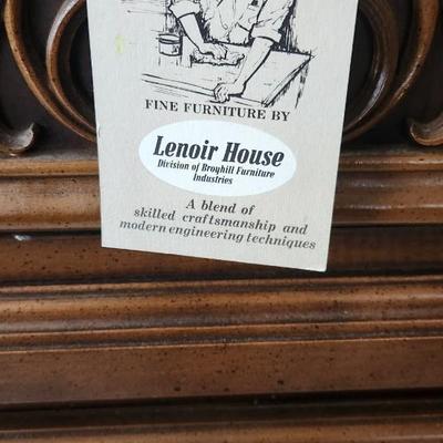 Sale Photo Thumbnail #311: Lenoir House for Broyhill chest of drawers. Matching dresser on auction as well