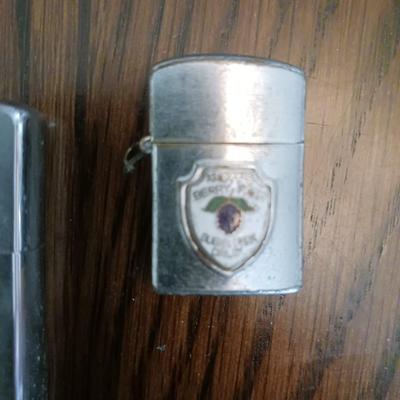 ZIPPO AND SMALL BUTANE LIGHTER MARKED JAPAN