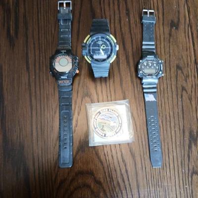3 MEN'S WATCHES