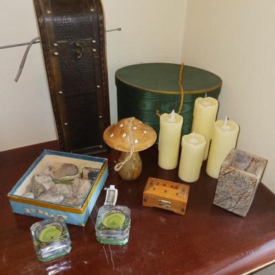 FLAMELESS CANDLES, BOXES AND MORE