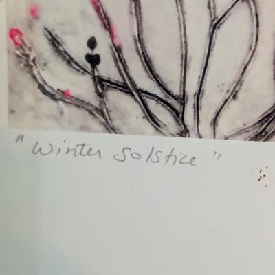 Local Artist Cathy Nichols Art "Winter Solstice" (SB)