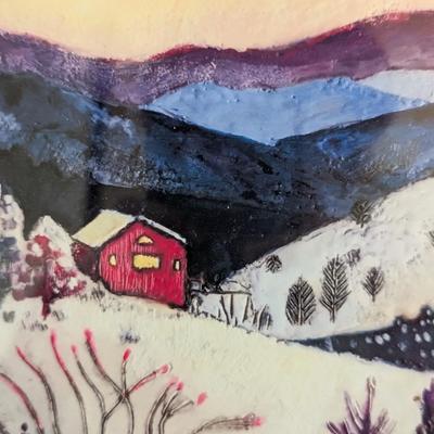 Local Artist Cathy Nichols Art "Winter Solstice" (SB)