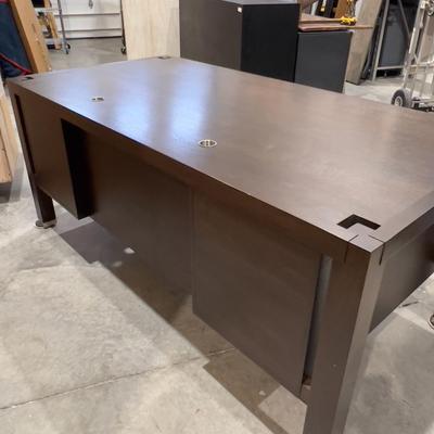 Knowlton Brothers Architrane Executive Desk  