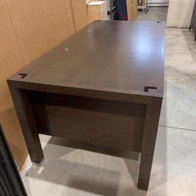 Knowlton Brothers Architrane Executive Desk  