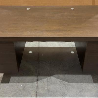 Knowlton Brothers Architrane Executive Desk  