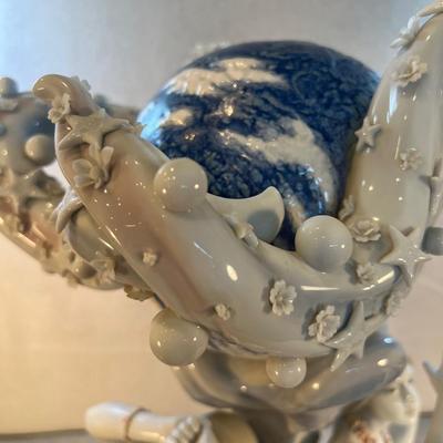 Sale Photo Thumbnail #104: Lladro "Mother Earth" Sculpture MASSIVE #49/500 Signed~

This absolutely massive Lladro titled "Mother Earth" has been retired after a limited run of 500. One of the rarer pieces. This is in great overall condition and displays beautifully, I believe it h