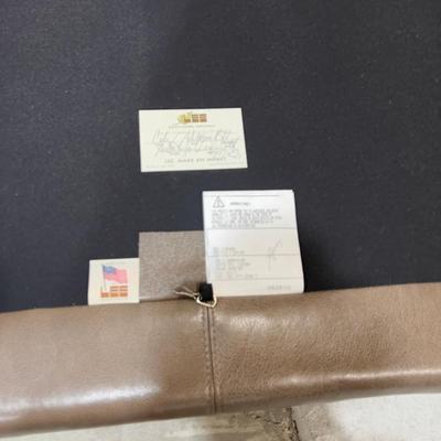 Sale Photo Thumbnail #138: Measures Larger Sofa 122 X 30 X 41 & Love Seat 80 X 40 X 31 and   Not used. Excellent  Condition we could see no damage on this sofa at all it may have gotten water on the feet but shows no signs of being wet or has any odor. .  Heavy! High quality! Pleas