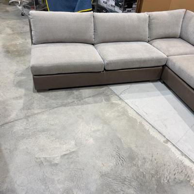 Sale Photo Thumbnail #130: Measures Larger Sofa 122 X 30 X 41 & Love Seat 80 X 40 X 31 and   Not used. Excellent  Condition we could see no damage on this sofa at all it may have gotten water on the feet but shows no signs of being wet or has any odor. .  Heavy! High quality! Pleas