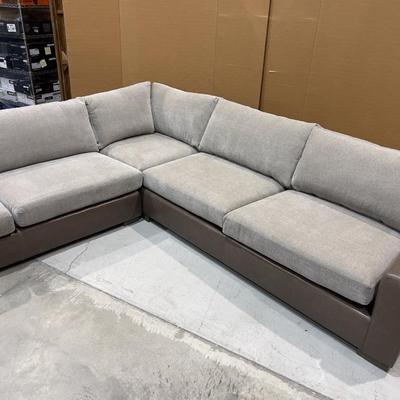 Sale Photo Thumbnail #129: Measures Larger Sofa 122 X 30 X 41 & Love Seat 80 X 40 X 31 and   Not used. Excellent  Condition we could see no damage on this sofa at all it may have gotten water on the feet but shows no signs of being wet or has any odor. .  Heavy! High quality! Pleas