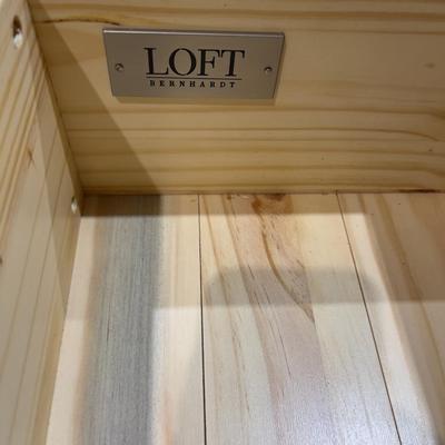 Sale Photo Thumbnail #197: Not used Excellent Condition. Jointed Corners. Wood with Metal Legs.  High quality! Please provider moving assistance and secure transportation and or packing materials for moving. Measures 64 x 19x 36. Retail Price $1,900.