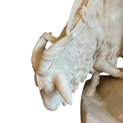 Sale Photo Thumbnail #347: Amalthea and Jupiter's Goat Marble Sculpture 19th Century French After Pierre Julien

A 19th century reproduction of the famous sculpture "Amalthea and Jupiter's goat" the original was sculpture by Pierre Julien and now resides in the Louvre in Paris Fran