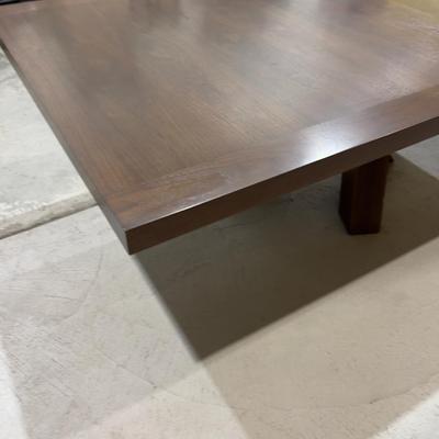 Sale Photo Thumbnail #356:  Table top is beautiful. Not used. The Base does have a minor chips - See Photo. t comes in 2 pieces to move. High quality! Please provider moving assistance and secure transportation and or packing materials for moving. Measures 48 X 84 HUGE!  Retails fo
