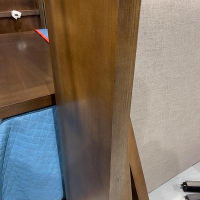 Sale Photo Thumbnail #366: Headboard, Side-rails, Footboard, Slates. Complete. The Headboard has edge damage from moving. Heavy! Please provider moving assistance and secure transportation and or packing materials for moving! Retail $3,600.00