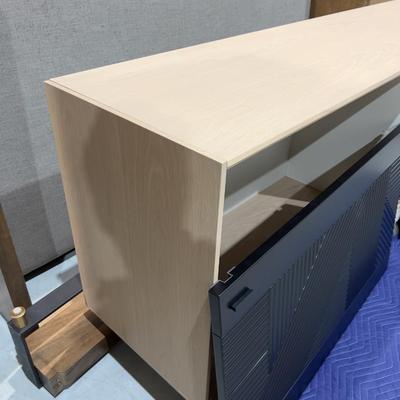 Sale Photo Thumbnail #381: 87 x 20 x 20 NO Legs or Feet. Has Black Sliding Doors. Great Condition. NOT PUT TOGETHER. Yes we have the hardware. Please provider moving assistance and secure transportation and or packing materials for moving. Measures 87 X 20 X 28. RETAIL PRICE $11,39