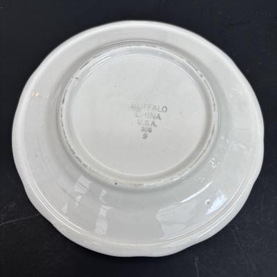 LOT 46: Vintage Utility Ware, Transferware & China: Buffalo China, Rego, Crooksville, W.R. Midwinter Ltd, Sebring Pottery