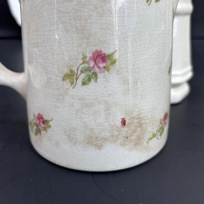 LOT 46: Vintage Utility Ware, Transferware & China: Buffalo China, Rego, Crooksville, W.R. Midwinter Ltd, Sebring Pottery