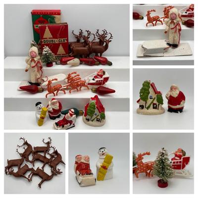 LOT 52: Vintage Christmas Decor