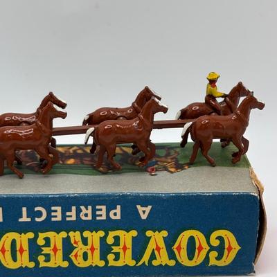 LOT 53: Lesney England Diecast Covered Wagon, Antimony Japan Old Timey Covered Wagon & More