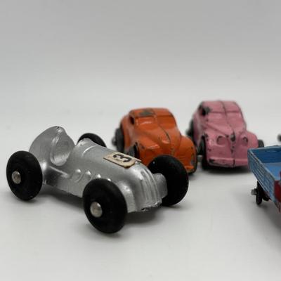 LOT 54: Dinky Toys Westland Sikorsky S.51 Helicopter, Budgie Toy England Low Loader, 1973 John Deere Tractor & More