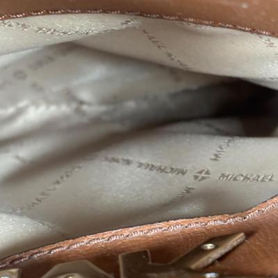 LOT 58: Michael Kors Signature Mott Messenger Satchel & Wallet