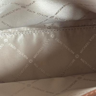 LOT 58: Michael Kors Signature Mott Messenger Satchel & Wallet