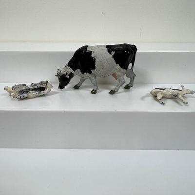 LOT 63: Miniature Cast Metal Animals