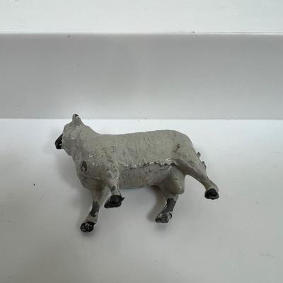 LOT 63: Miniature Cast Metal Animals