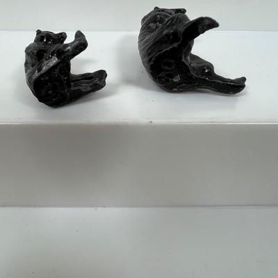 LOT 63: Miniature Cast Metal Animals