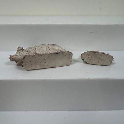 LOT 63: Miniature Cast Metal Animals