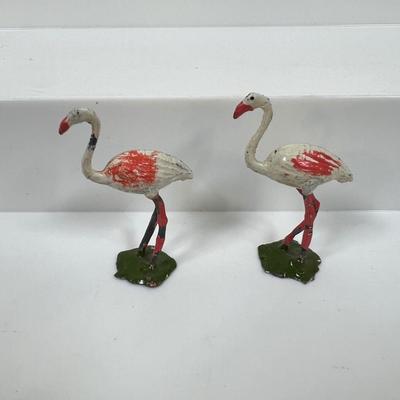 LOT 63: Miniature Cast Metal Animals
