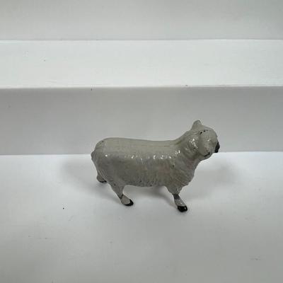 LOT 63: Miniature Cast Metal Animals