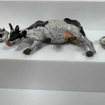 LOT 63: Miniature Cast Metal Animals