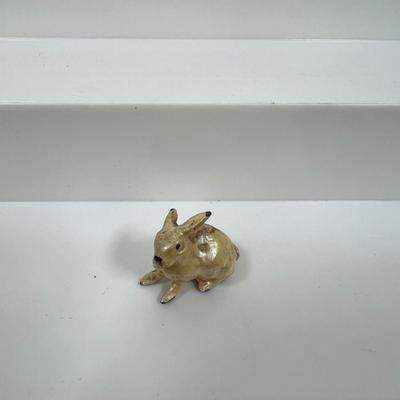 LOT 63: Miniature Cast Metal Animals