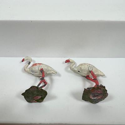 LOT 63: Miniature Cast Metal Animals