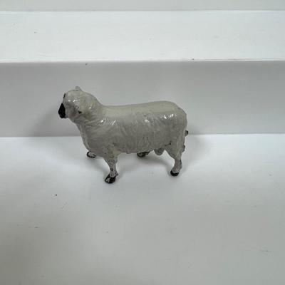 LOT 63: Miniature Cast Metal Animals