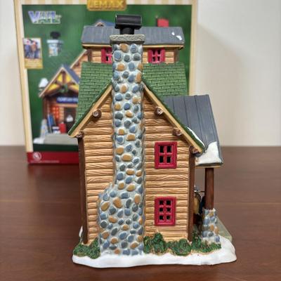 LOT 69: Lemax Village Landscapes & Vail Ski House
