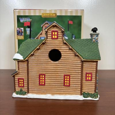LOT 69: Lemax Village Landscapes & Vail Ski House