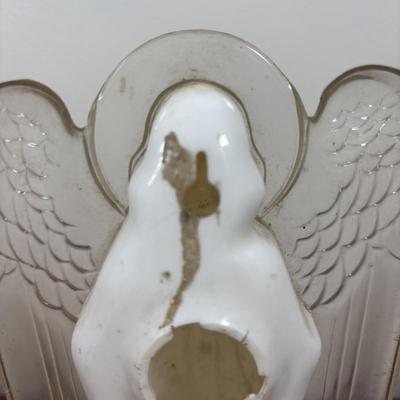 LOT 74: Vintage Angel Christmas& More: Germany Plastic Choir Figures (13), Angel Tree Toppers