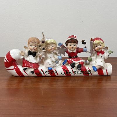 LOT 78: Vintage Holiday China Decorations Featuring Lefton, Josef GG Originals, Commodore Japan