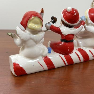 LOT 78: Vintage Holiday China Decorations Featuring Lefton, Josef GG Originals, Commodore Japan