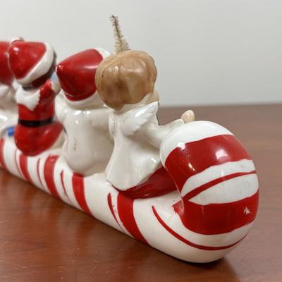 LOT 78: Vintage Holiday China Decorations Featuring Lefton, Josef GG Originals, Commodore Japan
