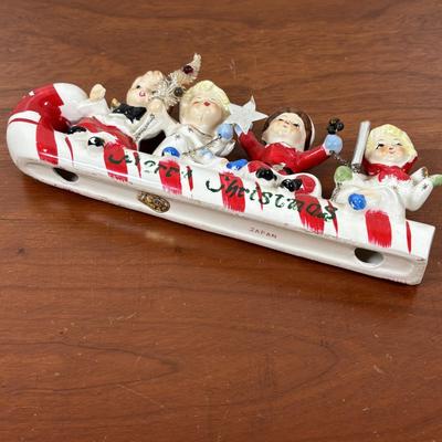LOT 78: Vintage Holiday China Decorations Featuring Lefton, Josef GG Originals, Commodore Japan