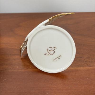 LOT 79: Vintage Ucagco Japan Holly and Berries Lusterware Christmas Creamer & Sugar, Santa Face Ashtray, Lenox, Berman & Anderson...